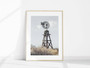 Personalized Southwest Windmill Wall Decor Canvas For Living Room - Rustic Farmhouse Gift