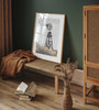 Personalized Southwest Windmill Wall Decor Canvas For Living Room - Rustic Farmhouse Gift