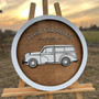 Personalized Car Enthusiast Wood Sign For Garage
