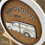 Personalized Car Enthusiast Wood Sign For Garage