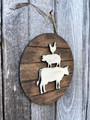 Custom Animal Farm Wood Sign For Kitchen Or Living Room - Rustic Farmhouse Decor For Animal Lovers