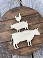 Custom Animal Farm Wood Sign For Kitchen Or Living Room - Rustic Farmhouse Decor For Animal Lovers