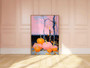 Charming Black Cat Halloween Canvas Set For Witchy Decor