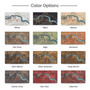Personalized Contemporary Key Holder For Wall - Family Map Key Holder - Housewarming Gifts
