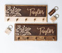 Personalized Key Wall Rack - Key Holder Customized For Housewarming And Apartment DéCor