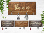 Customized Key Holder For Couples - Perfect New Home DéCor Gift