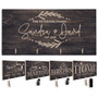 Personalized Key Holder For Wall - Family Housewarming & Realtor Closing Gift For Newlyweds