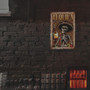 Mexican Skeleton Tequila Metal Sign For Man Cave Or Bar Decor