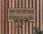 Personalized Front Door Key Holder - Rustic Wooden Entryway Organizer For Home Decor