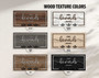 Personalized Front Door Key Holder - Rustic Wooden Entryway Organizer For Home Decor