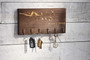 Personalized Wooden Key Hooks - Thoughtful Housewarming Gift For Couples