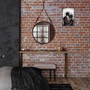 Gothic Skeleton Wall Art Metal Sign - Gothic Aesthetic For Bedroom And Living Room Decor