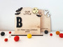 2024 Personalized Baby's First Halloween Ghost Wood Sign For Nursery DéCor