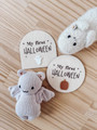 Personalized Baby's First Halloween Wooden Sign - Pumpkin DéCor For Nursery