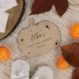 Personalized Baby's First Halloween Wooden Sign – Keepsake Pumpkin DéCor For Nursery Or Social Media Props