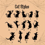 Personalized Black Cat Halloween Suncatcher For Pet Memorial Sympathy Gift