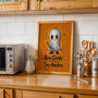 Funny Boo Crew Ghost Canvas Wall Art For First Grade Halloween Classroom Decor