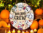 Funny Boo Crew Ghost Nurse Halloween Wood Sign For Clinic Decor - Healthcare Gift