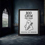 Boo Crew Ghost School Canvas For First Grade - Halloween Classroom Wall Art For Teachers