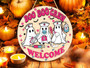 Personalized Boo Crew Nurse Halloween Sign - Spooky Medical Ghost Door Hanger For Nurses, Cute MDF Decor