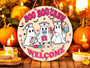 Personalized Boo Crew Nurse Halloween Sign - Spooky Medical Ghost Door Hanger For Nurses, Cute MDF Decor