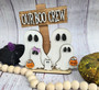 Boo Crew Ghost Halloween Family Decor Sign - Customizable For Spooky Season
