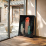 Shop Colorful Ghost Family Canvas - Whimsical Halloween Art For Kids And Goth Homes, With Cute Spooky Spirits