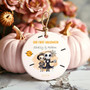 Personalized First Halloween Keepsake Ornament - Custom Design For Couples' Halloween Cheer