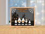 Personalized Ghost Family Wood Sign For Halloween Decor - Custom Names, Spooky Halloween Decoration, Perfect For Entryway