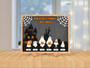 Personalized Ghost Family Wood Sign For Halloween Decor - Custom Names, Spooky Halloween Decoration, Perfect For Entryway