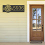 Personalized Halloween Address Metal Sign For Outdoor Yard DéCor