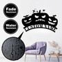 Personalized Indoor Outdoor Scary Pumpkin Wall Art For Halloween - Custom Family Name Sign