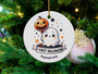 Personalized Baby's First Halloween Ghost Ornament - Cute Keepsake For Newborns