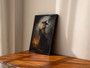 Enchanted Halloween Witches Canvas For Dark Romantic DéCor - Ethereal Vintage Art With Witch & Flames Design