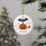 Personalized First Halloween 2024 3-Inch Ornament - Custom Name For Baby's First Holiday Keepsake