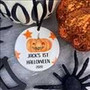Ceramic First Halloween Pumpkin Ornament Keepsake - Personalized Gift For Baby's First Halloween DéCor