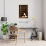 Vintage Ghost Halloween Canvas For Living Room - Spooky Dark Academia Art Decor