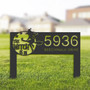 Personalized Halloween Metal Address Plaque For Outdoor DéCor