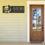 Personalized Halloween Metal Address Plaque For Outdoor DéCor