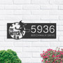Personalized Halloween Metal Address Plaque For Outdoor DéCor