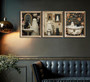 Ghost Halloween Canvas Funny Art For Bathroom Retro Gothic Style