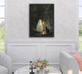 Charming Halloween Ghost Poster For Bedroom And Living Room Decor - 8x10in Unframed Vintage Art