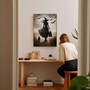 Enigmatic Halloween Witches Canvas - Spooky Wall Art For Witchcraft-Inspired Spaces, Perfect For Gothic DéCor