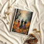 Enchanting Halloween Witches Canvas - Mystical Art For Living Room Or Bedroom Decor