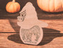 Spooky Halloween Witches Wooden Sign - Haunted House Decor For Shelf Display