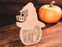 Spooky Halloween Witches Wooden Sign - Haunted House Decor For Shelf Display