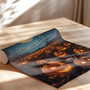 Personalized Mystical Moon Halloween Canvas - Glowing Jack-O-Lanterns Decor For Living Room