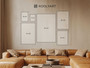 Three Ghosts In Harvest Moon Halloween Canvas For Cottagecore Decor
