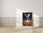 Whimsical Spooky Ghost Canvas - Personalized Halloween Moonlit Forest Art For Living Room