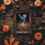 Whimsical Spooky Ghost Canvas - Personalized Halloween Moonlit Forest Art For Living Room